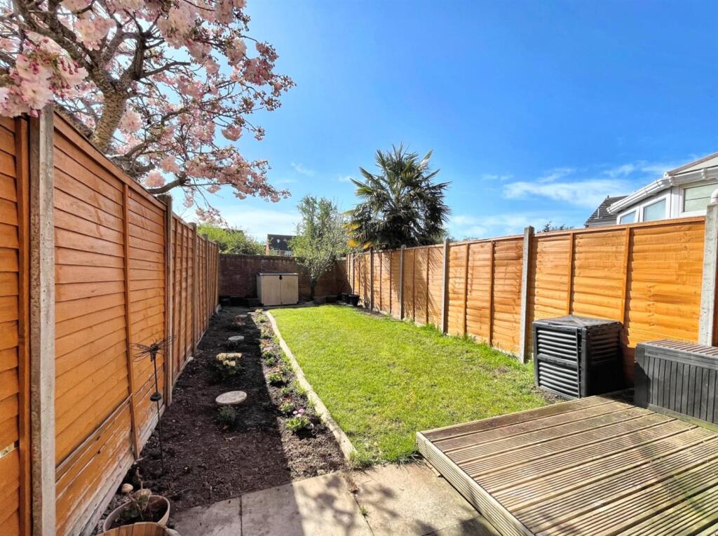 South Facing Rear Garden