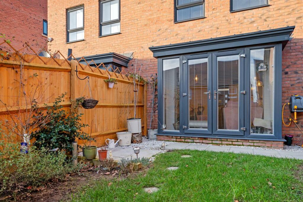 Rear garden