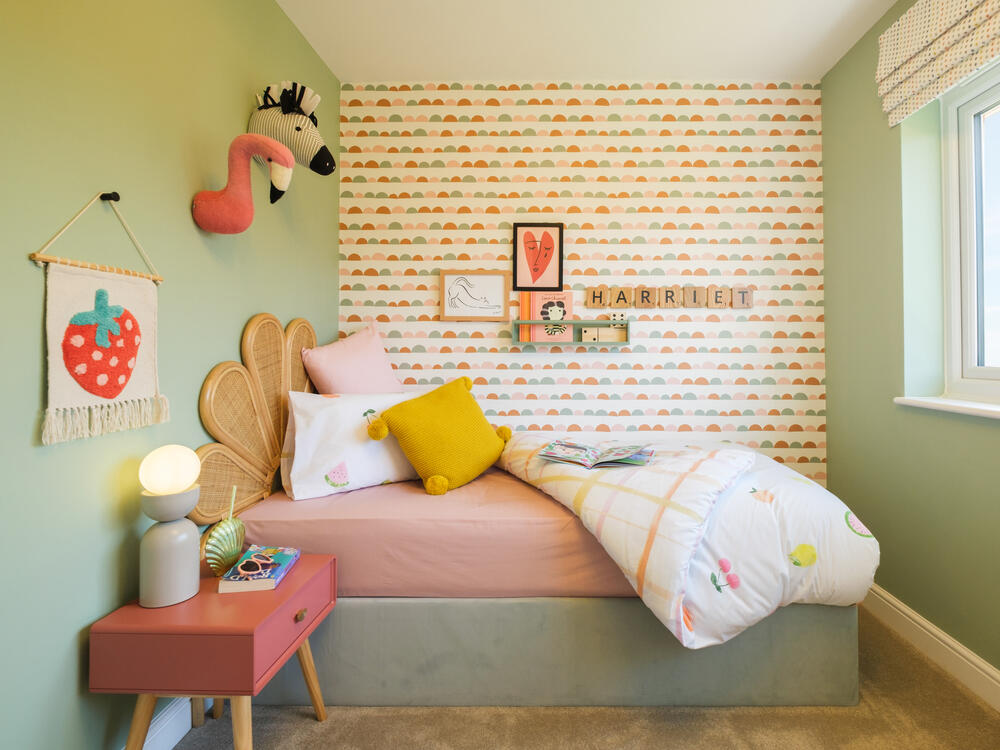 Bedroom 3 of the Stratford, a 4 bedroom house