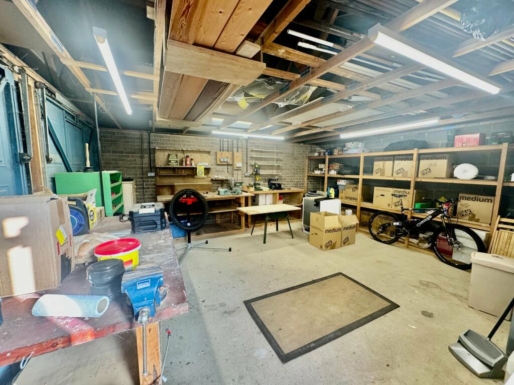 Inside Double Garage