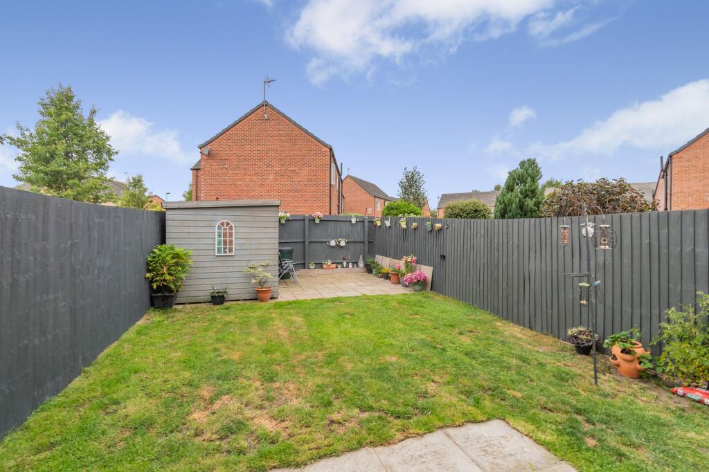 Rear garden