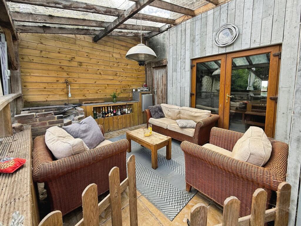 Covered Outdoor Seating Area