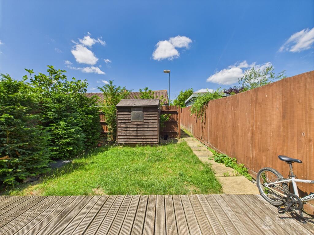 Rear garden
