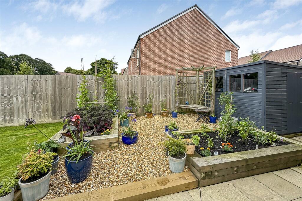 Gravel Area &amp; Shed