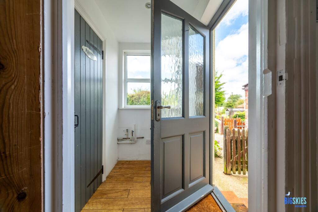 Pantry and Door out to the Garden