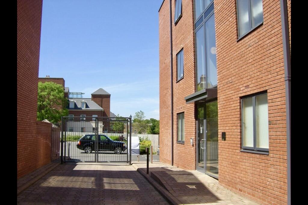private gated parking