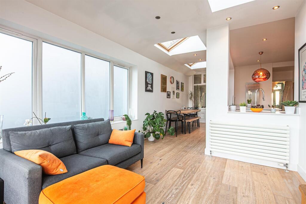 Extended kitchen