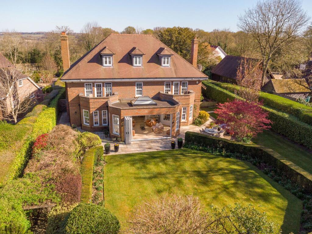 Back Garden Drone View