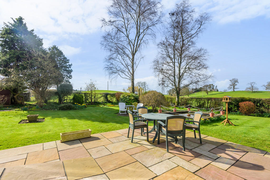 Patio and garden