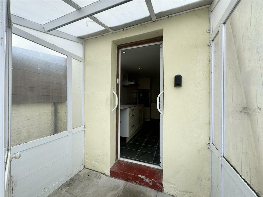 Entrance at Rear