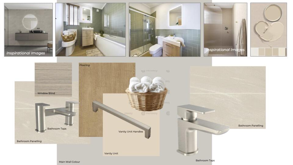 Interior moodboard
