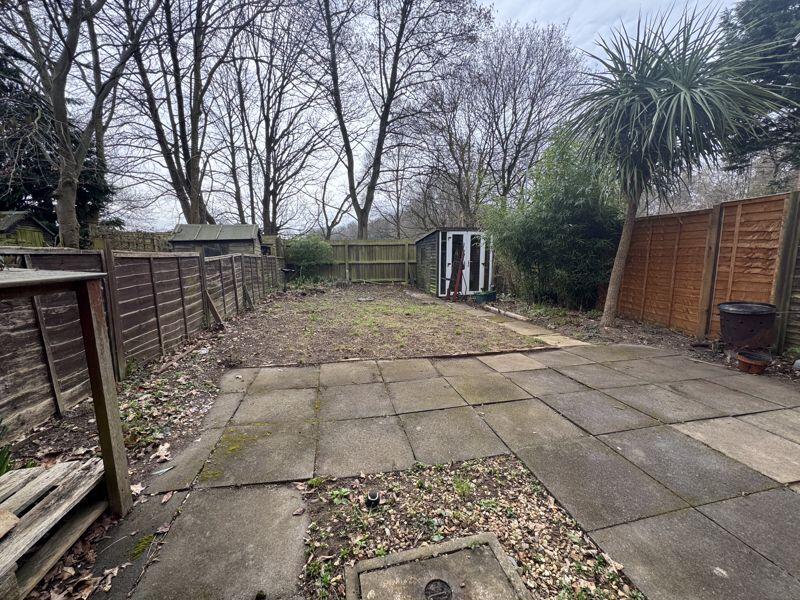 Rear garden