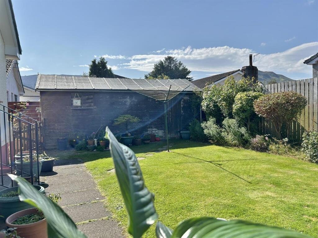 Rear garden