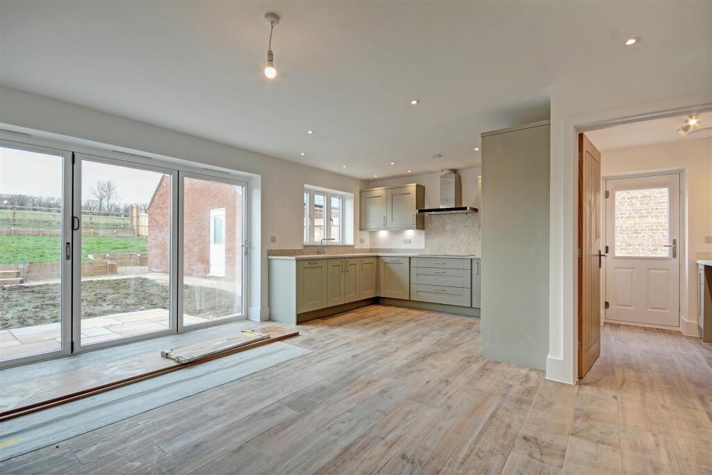 Open plan living kitchen