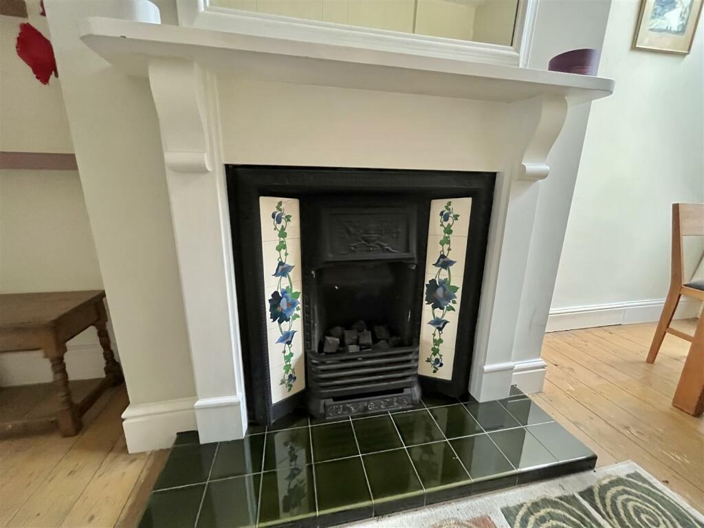 Dining Room - Fireplace Feature