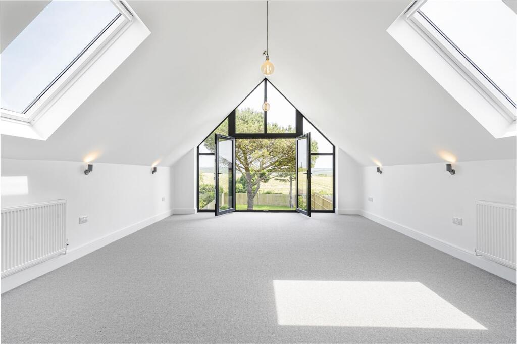 Vaulted Living Room