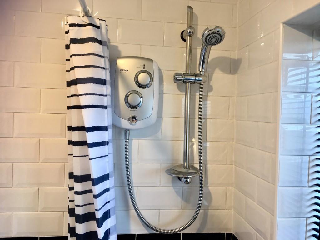 Shower over bath