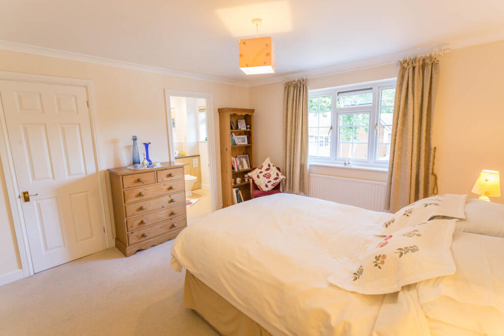 Bedroom 1 with wardrobes