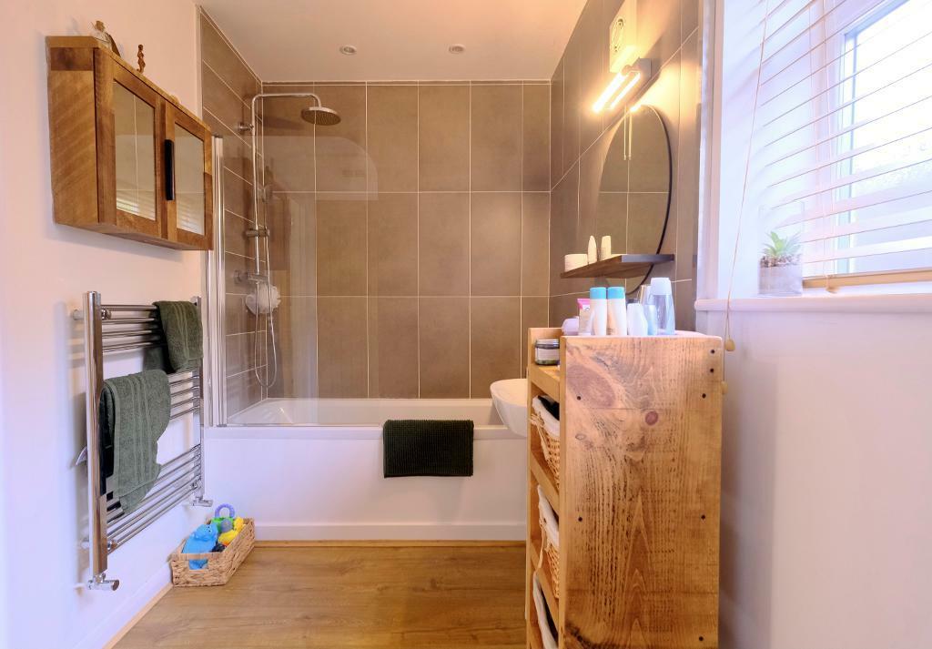 Shower over the bath