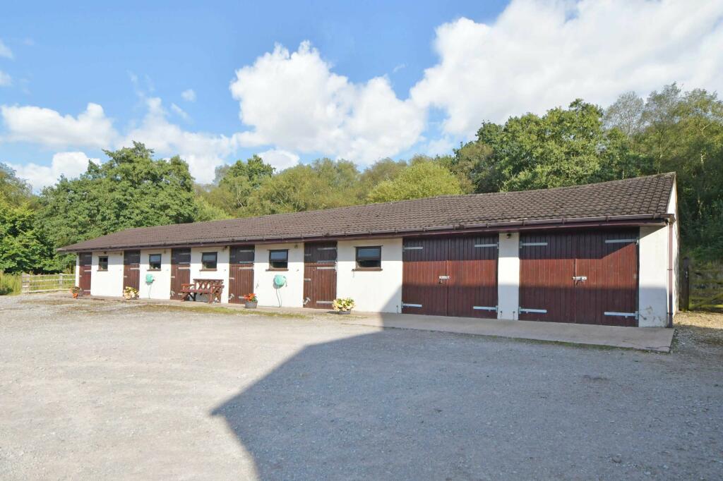 Stabling and garage
