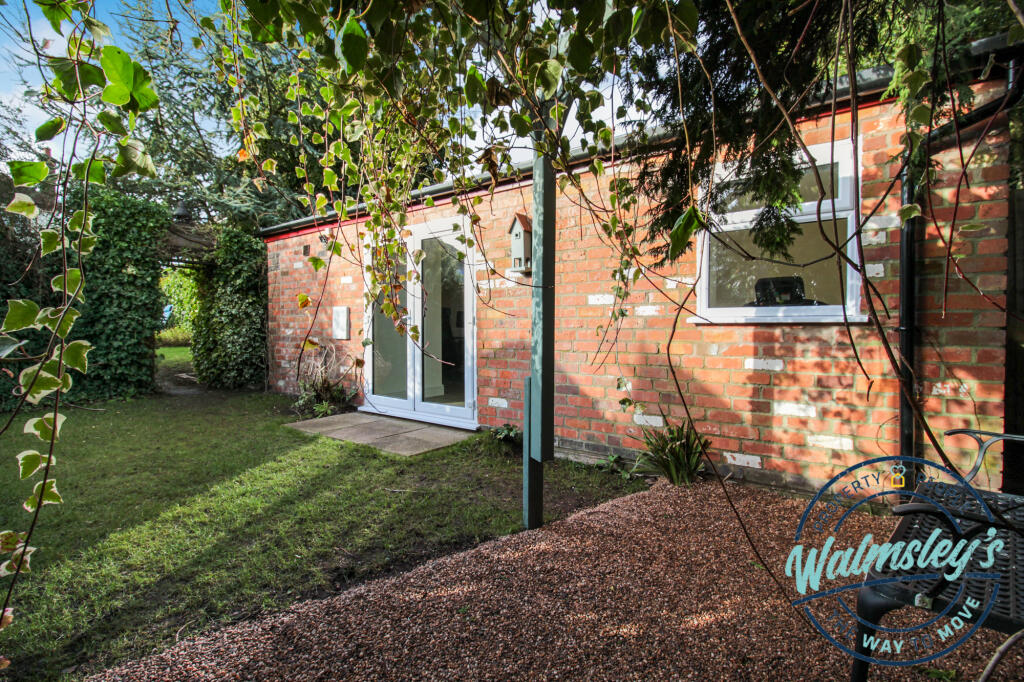 Detached gym/office/therapy room conversion