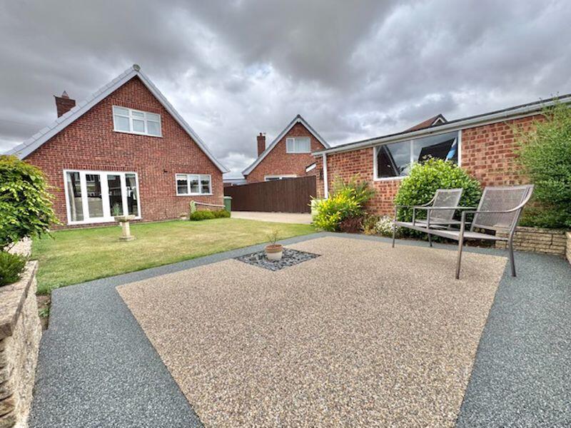Patio and rear garden