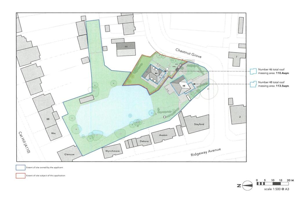 PLAN OF THE WHOLE SITE: