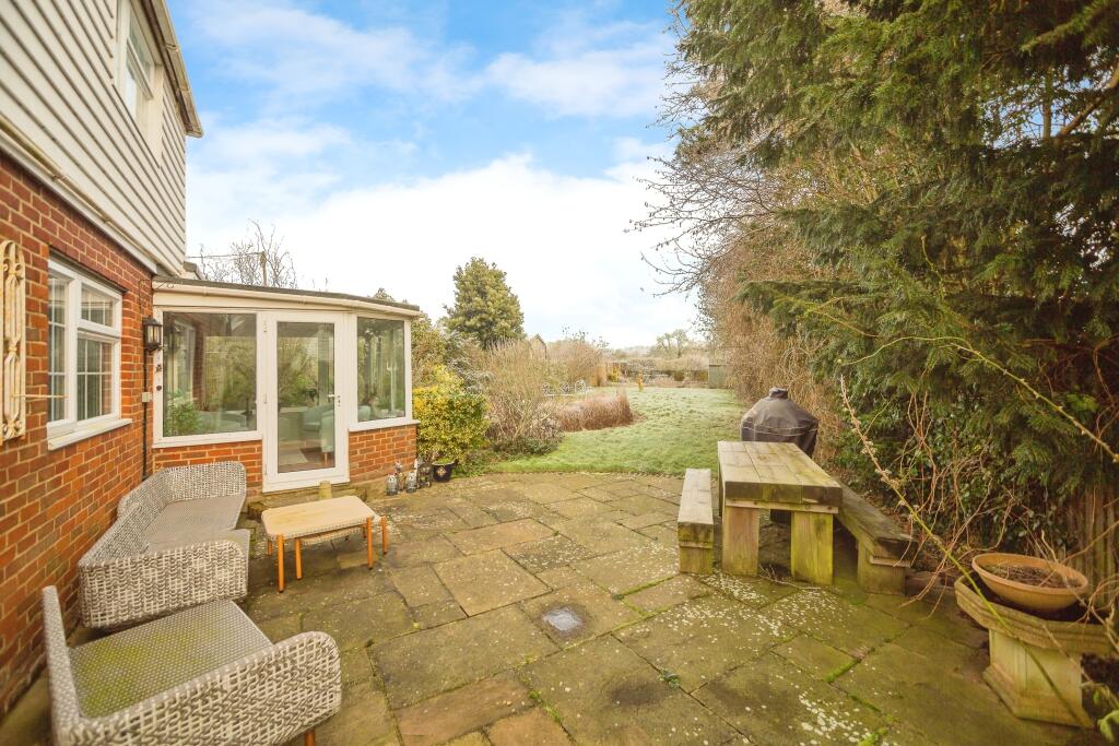 Rear garden