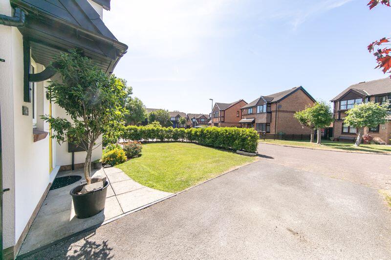 Driveway &amp; front garden