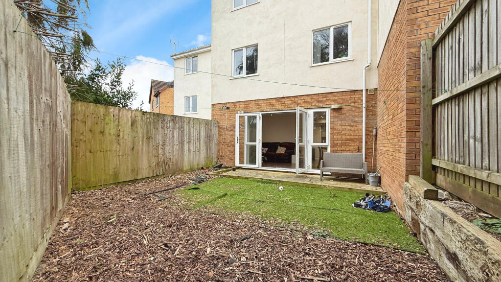 Rear garden