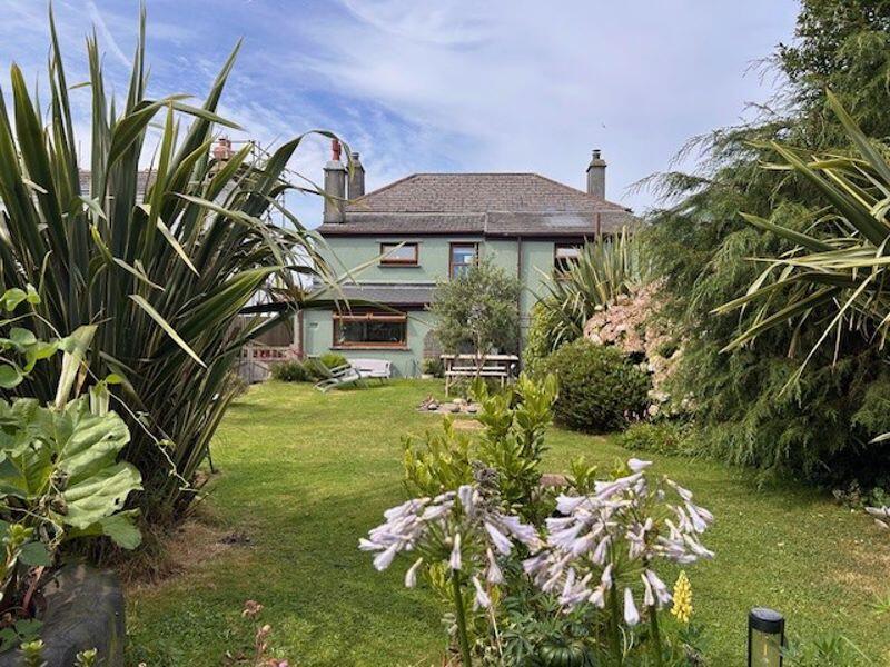 Rear elevation and garden