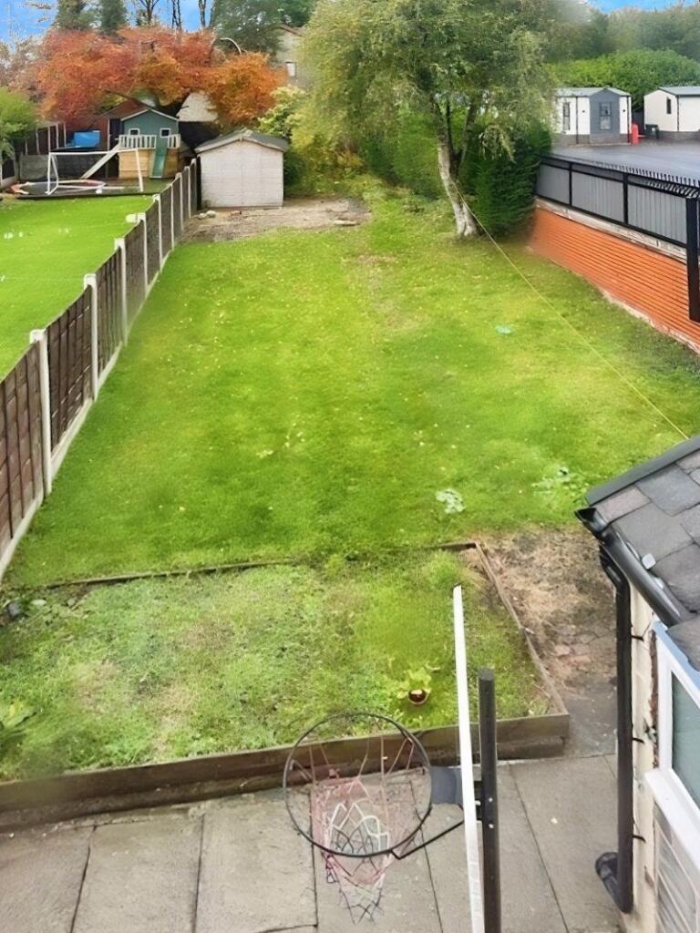 Rear garden