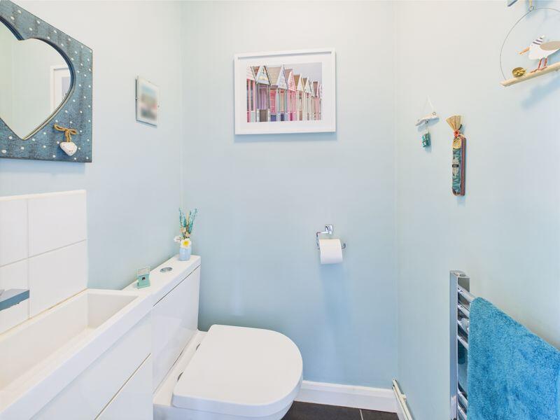 Downstairs cloakroom