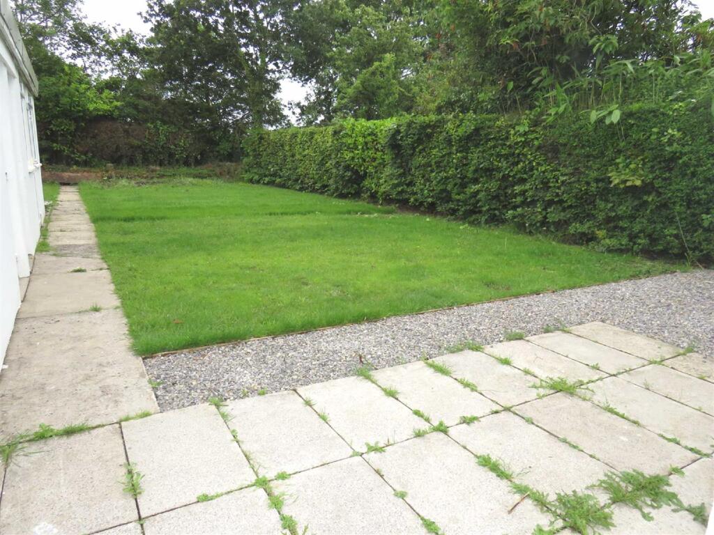 Gardens &amp; garage