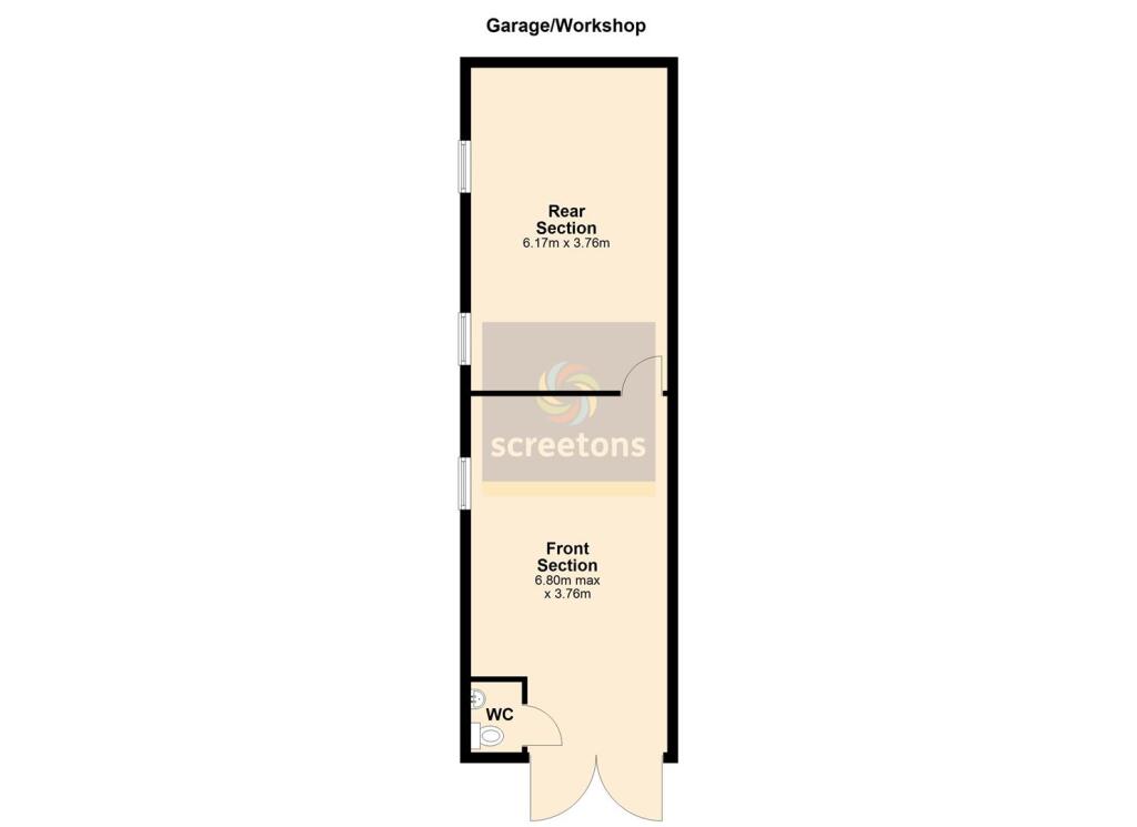 GARAGE 30 Southfield Road, Thorne - all floors.JPG