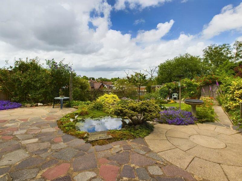 Patio &amp; pond 