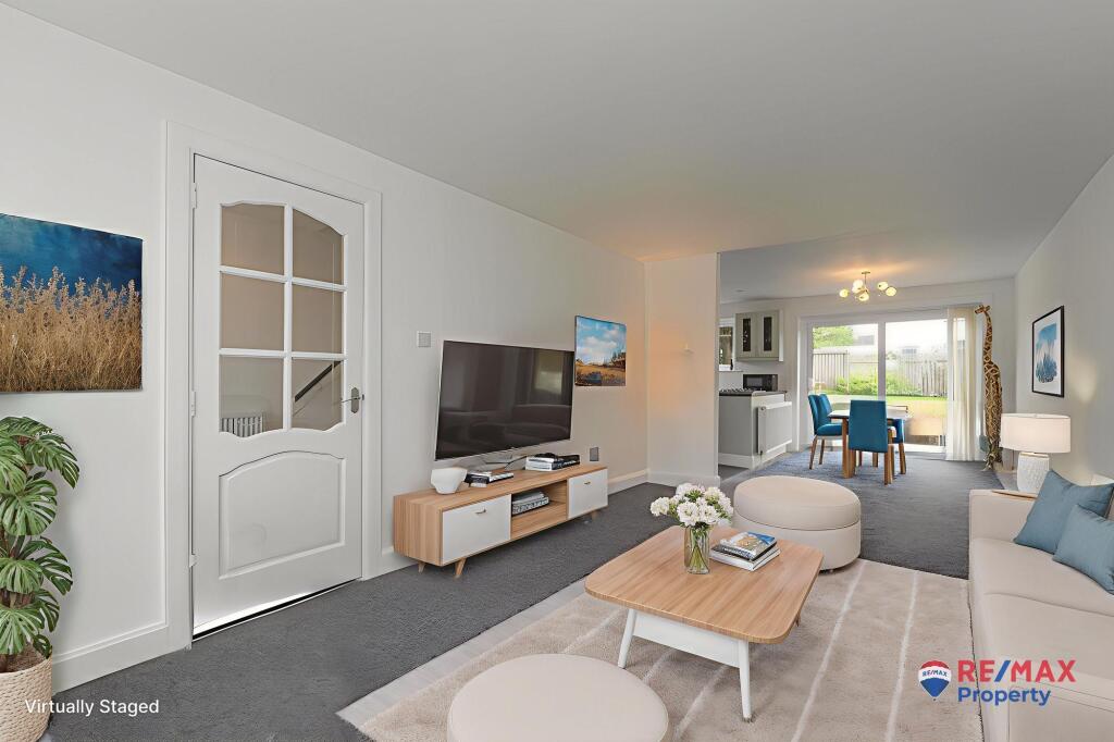 Virtually Staged Lounge