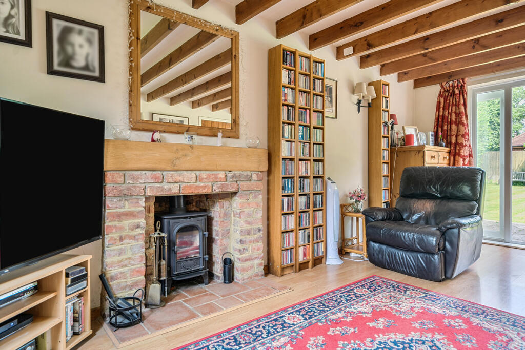 Living Room with multi fuel burning stove