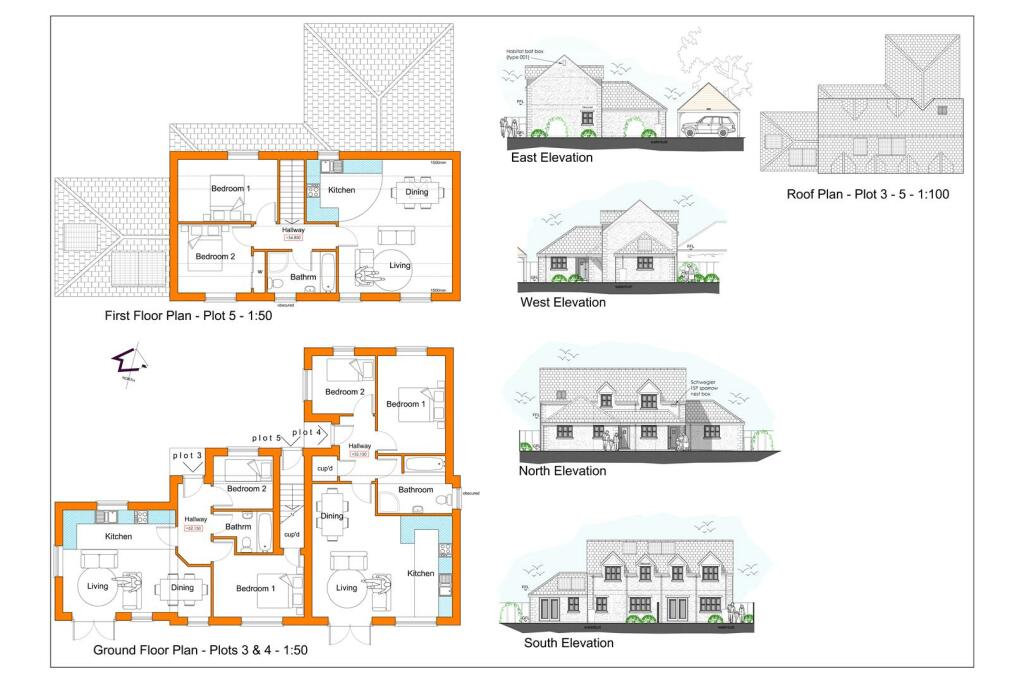 PLANNING PERMITTED - PROPOSED PLANS AND ELEVATIONS