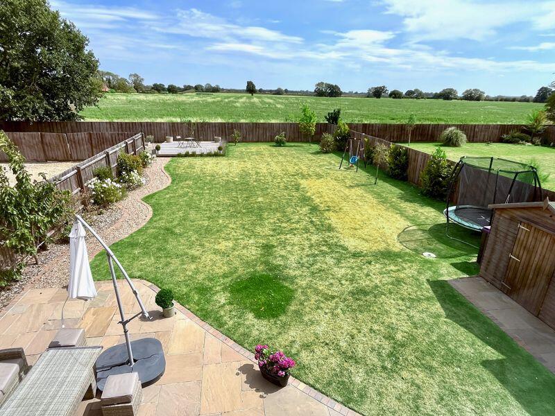 Rear Garden &amp; Rural Views