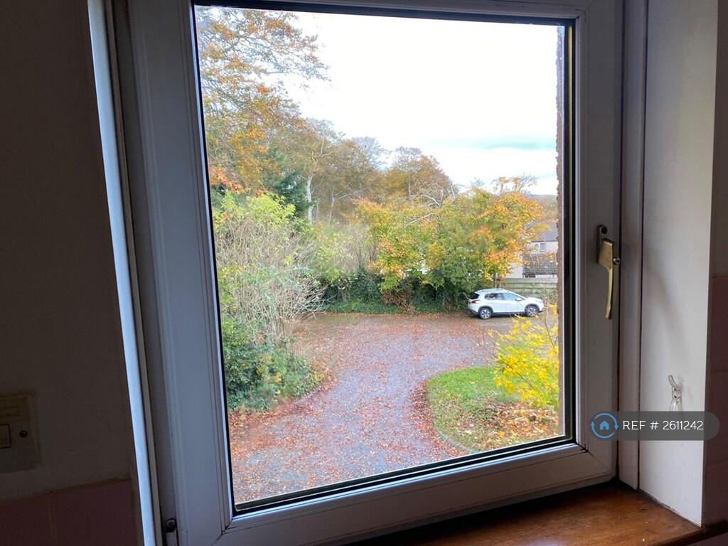 Kitchen View.. Car Shows Parking Space For Flat
