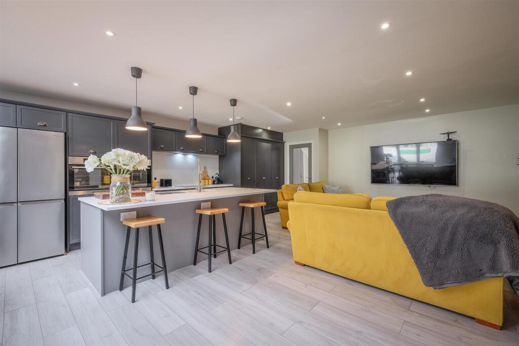 Open Plan second reception/kitchen /diner