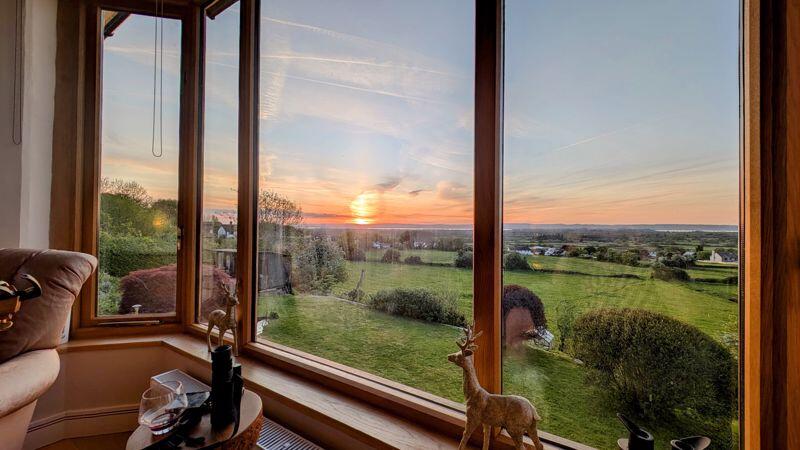 Sunset from the Lounge