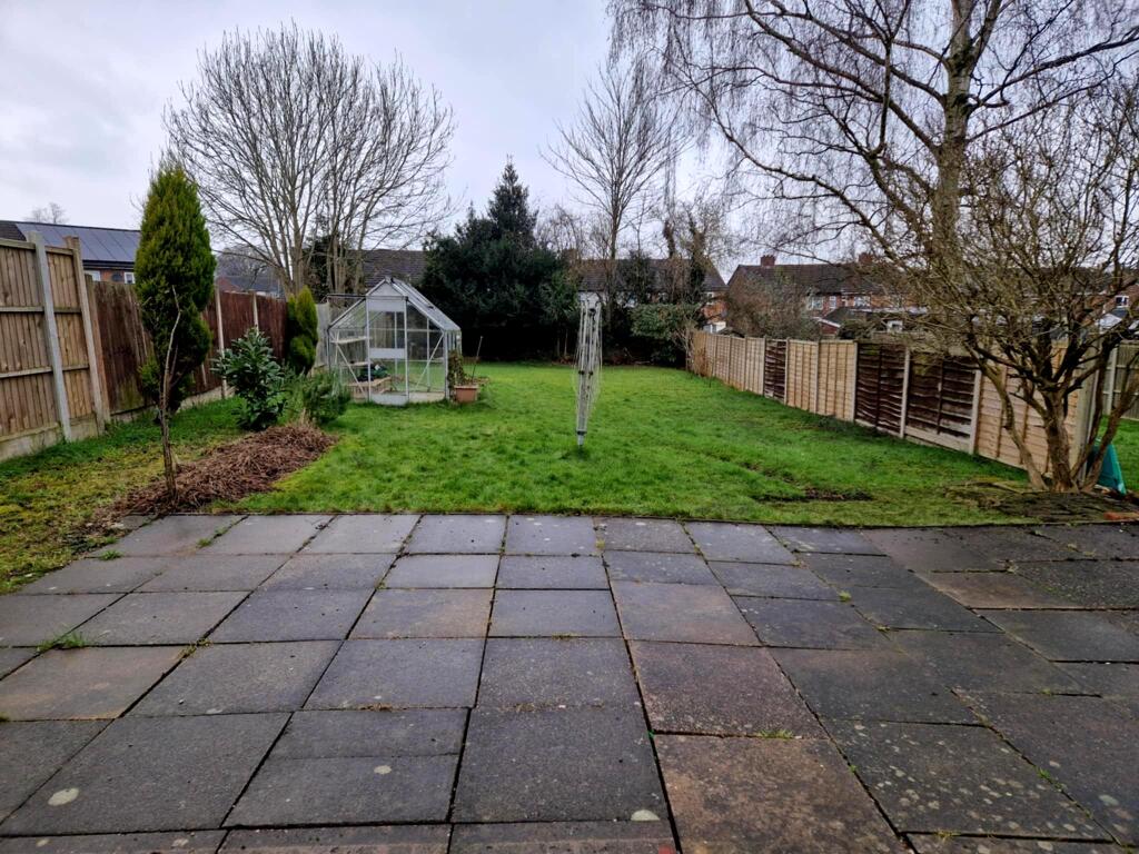 Rear garden