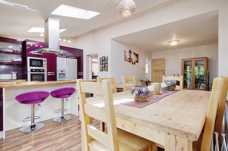 Open Plan Second Reception/Kitchen/Diner