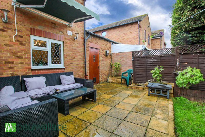 Patio with Garage Rear Access