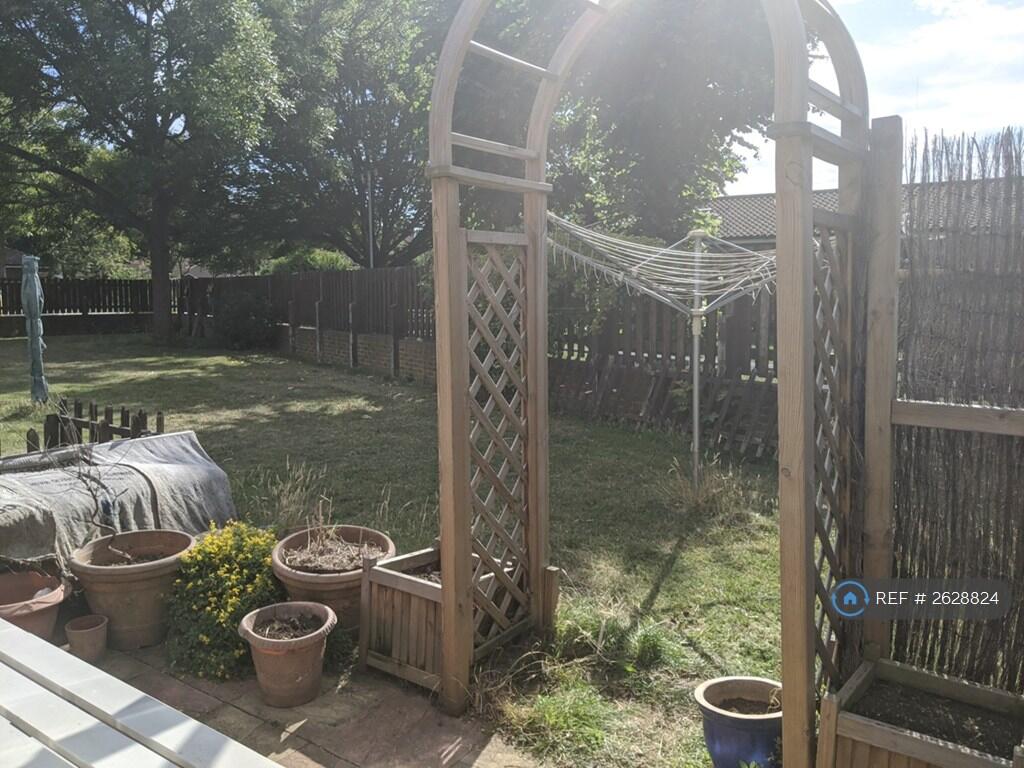 Back Garden Looking Into Communal Garden
