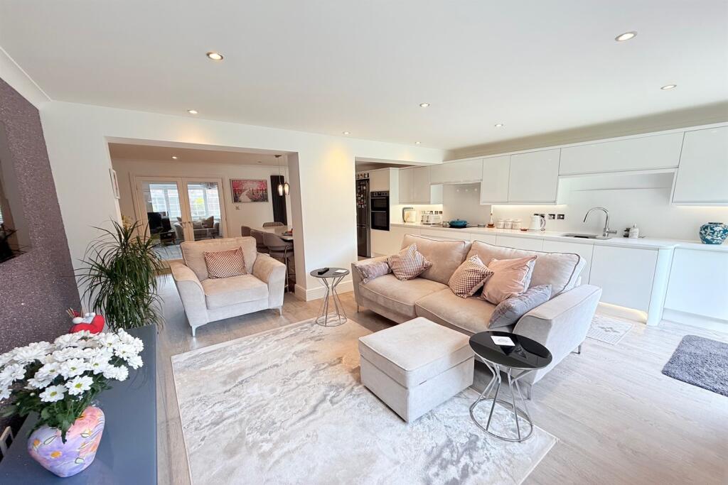 Family Room and Kitc