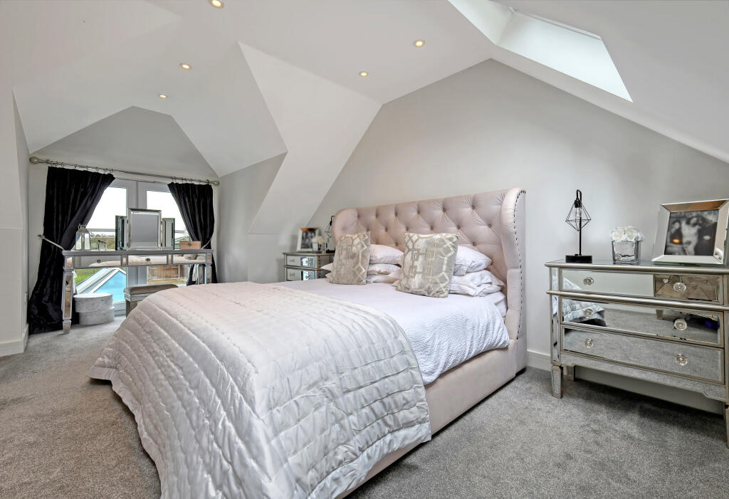 Master Bedroom with Juliette Balcony