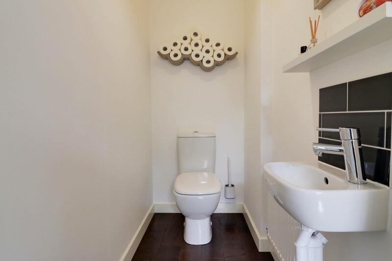 Downstairs cloakroom